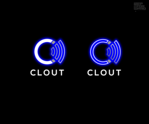 CLOUT | Logo Design by step forward 2