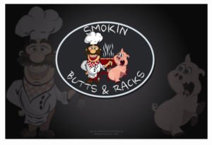 SMOKIN BUTTS & RACKS | Diseño de Logo por InkThink by Scaurus