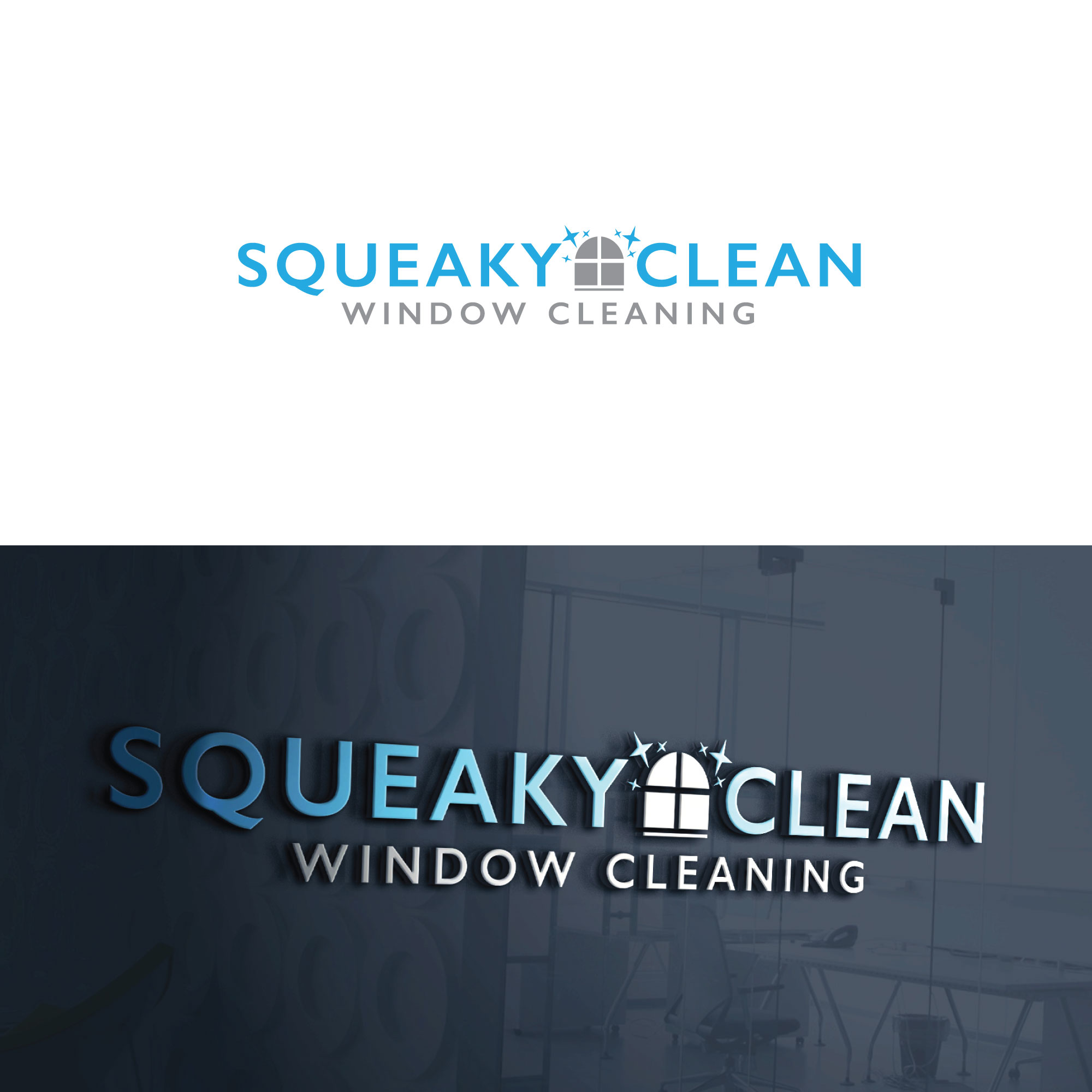 Logo Design by LogoToGoStudio for Squeaky Clean | Design #24678923