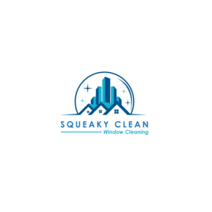Squeaky Clean Window Cleaning | Logo Design by Anekaa