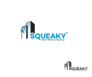 Squeaky Clean Window Cleaning | Logo-Design von creativerhythm