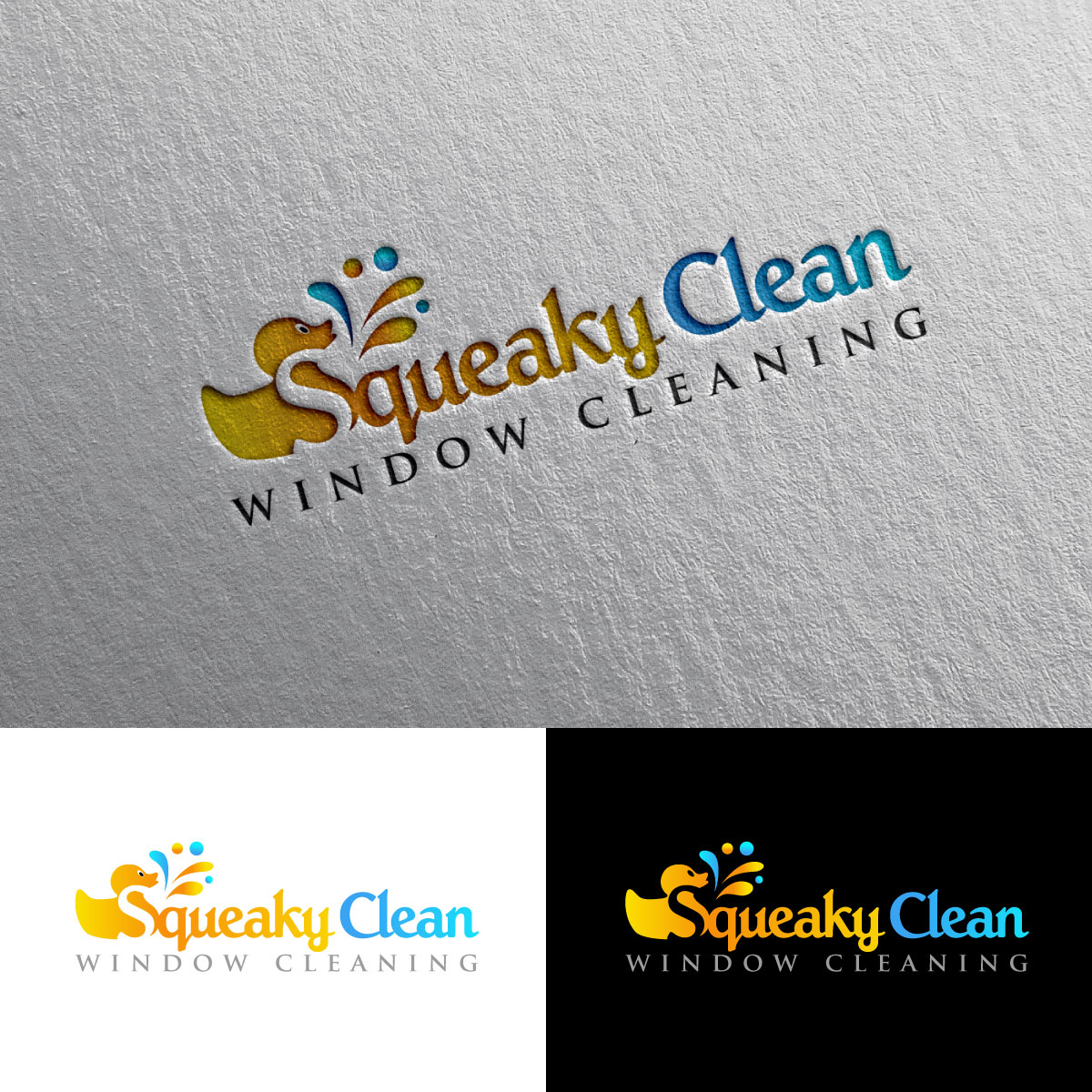 Logo Design by Rii for Squeaky Clean | Design #24678890