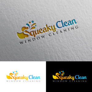 Squeaky Clean Window Cleaning | Logo-Design von Rii