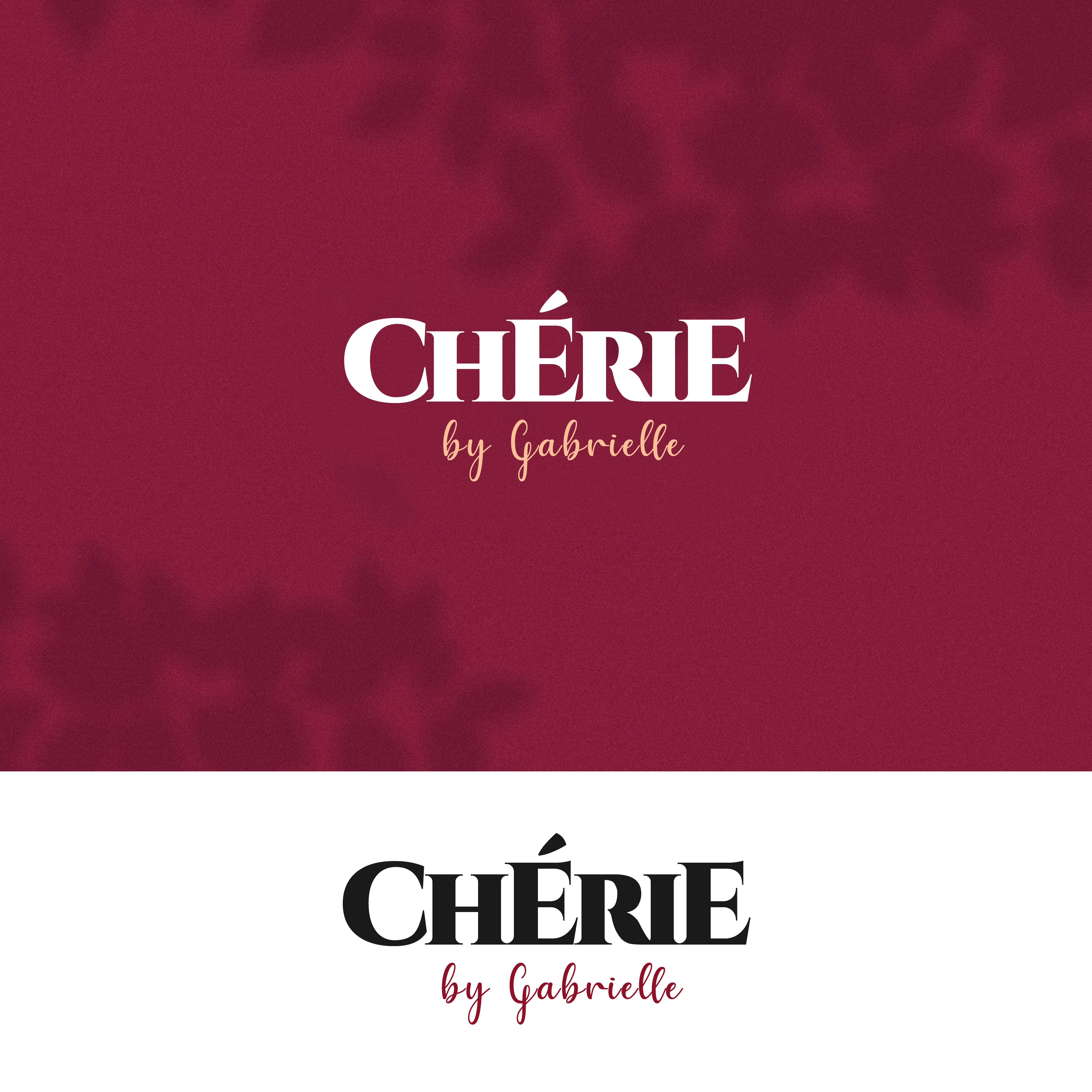 Logo-Design von Yasa Creatives für Chérie by Gabrielle | Design #24713132