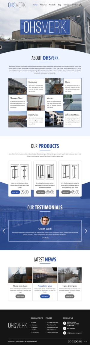 Web Design by pb for this project | Design: #24685643