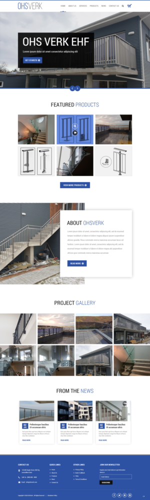 Web Design by pb for this project | Design: #24685644