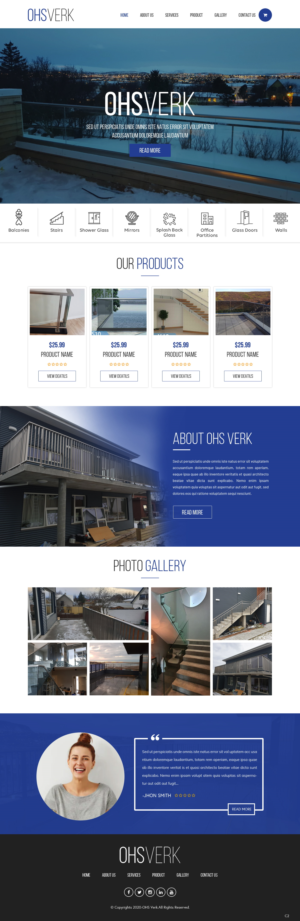 Web Design by pb for this project | Design: #24685645