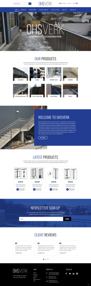 Web Design by pb for this project | Design: #24685646