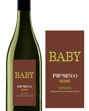 Wine Label for a Prosecco Wine Called Baby | Graphic Design by Wally_F