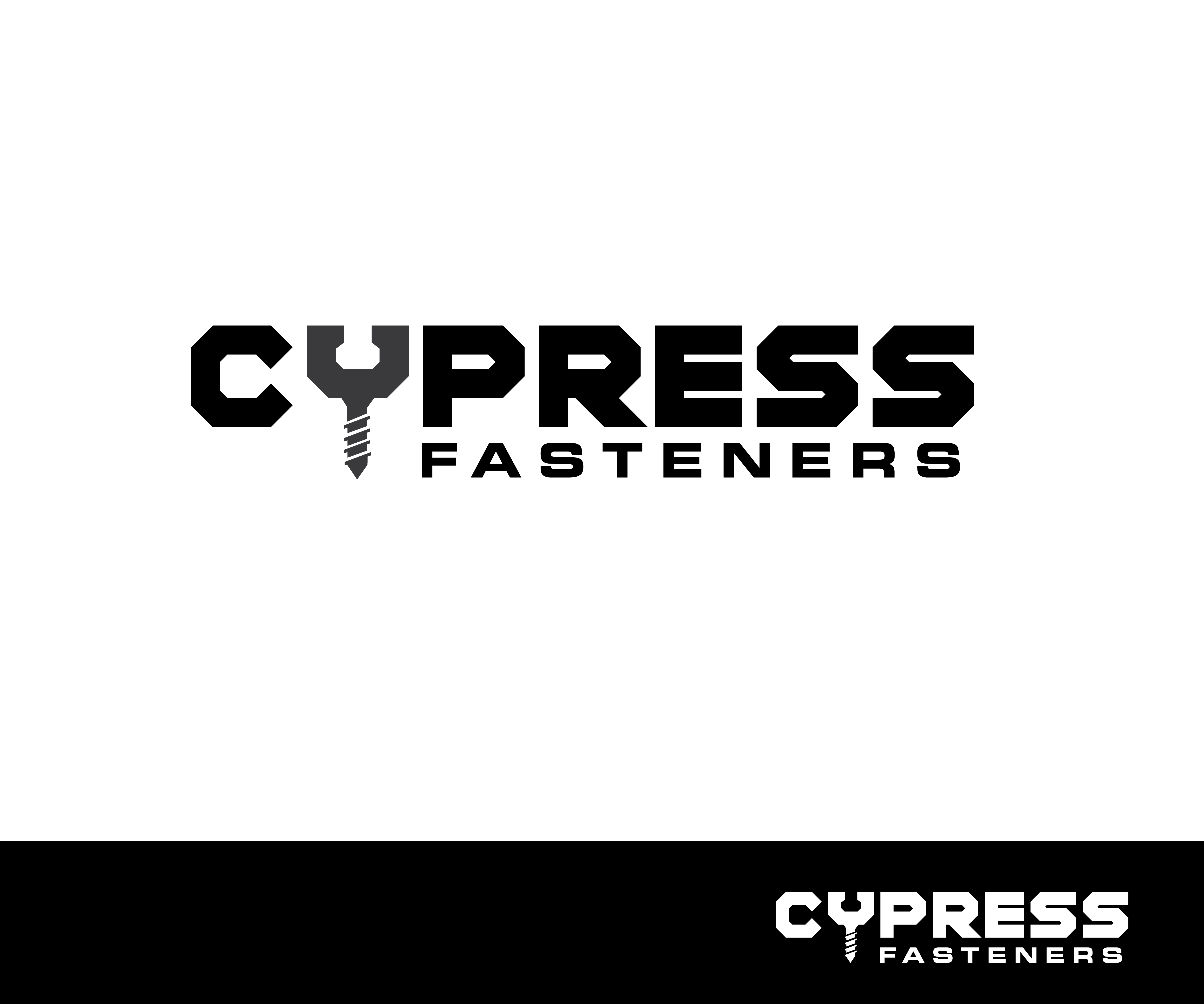 Logo Design by renderman for Cypress Fasteners | Design #24681199