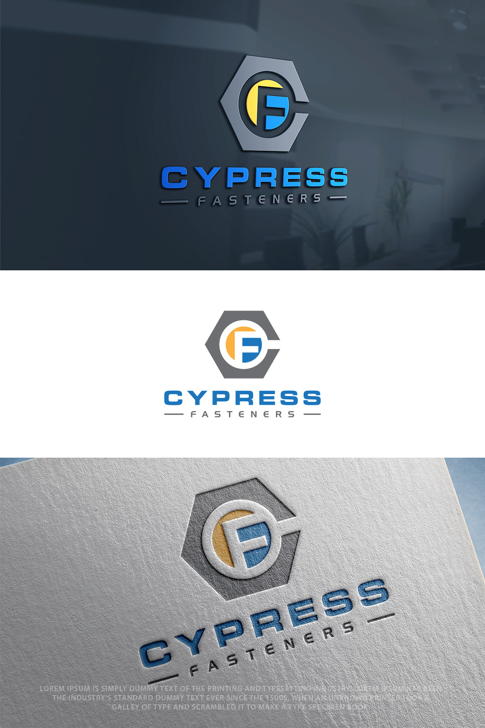 Logo-Design von GoodTimes$$$ für Cypress Fasteners | Design #24679115