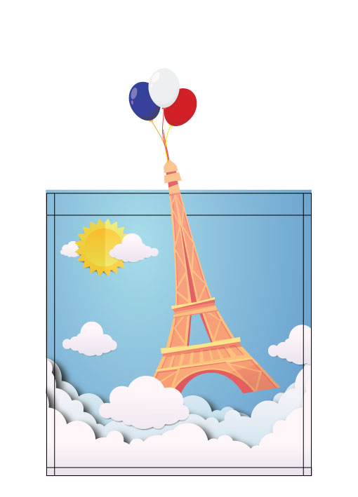Illustration Design by Qiu Dong for this project | Design #24701130