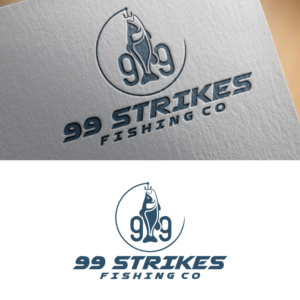 99 Strikes Fishing Co. | Logo Design by Graphic Bricks