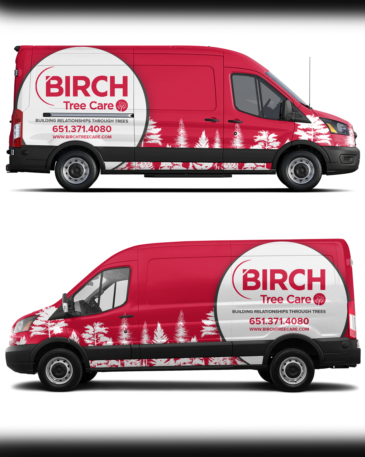 Diseño de Rotulación de Vehículo por RubelRir para Birch Tree Care | Diseño #26148161