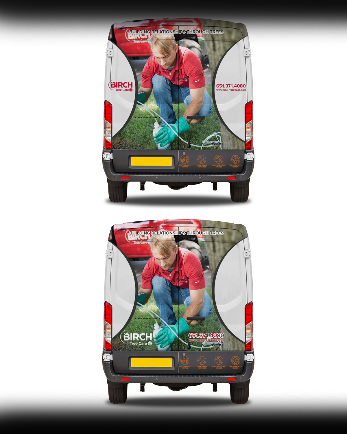 Diseño de Rotulación de Vehículo por RubelRir para Birch Tree Care | Diseño #26151542