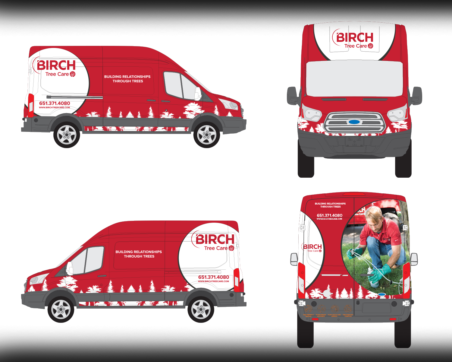 Car Wrap Design by RubelRir for Birch Tree Care | Design #26188427