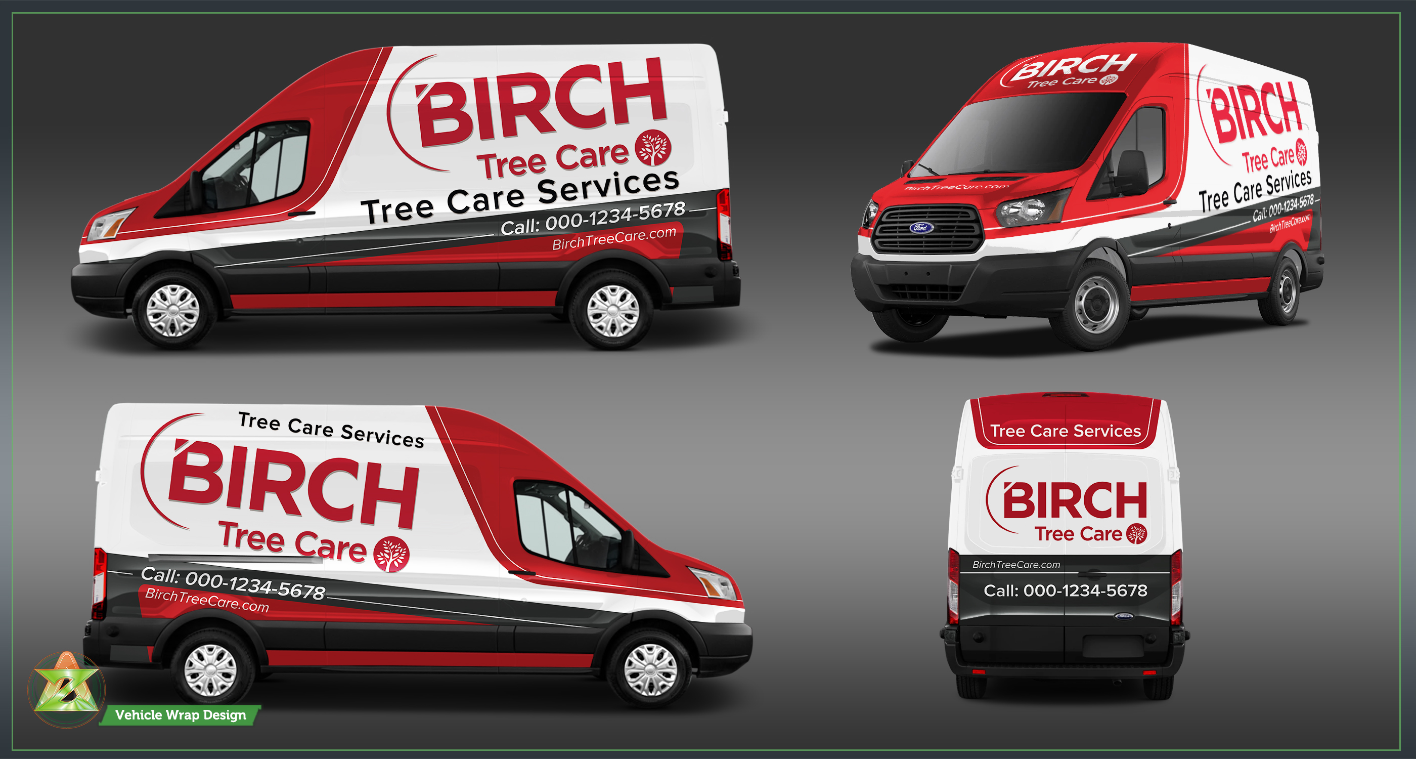 Car Wrap Design by Azhoeck for Birch Tree Care | Design #24685428