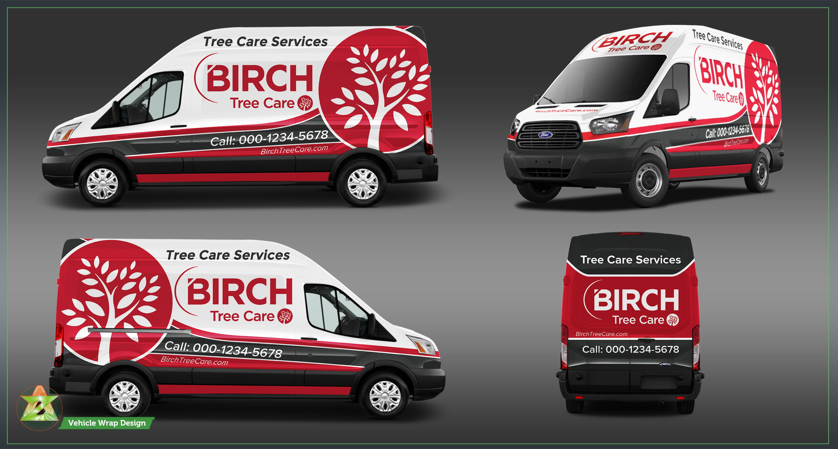 Car Wrap-Design von Azhoeck für Birch Tree Care | Design #24686220