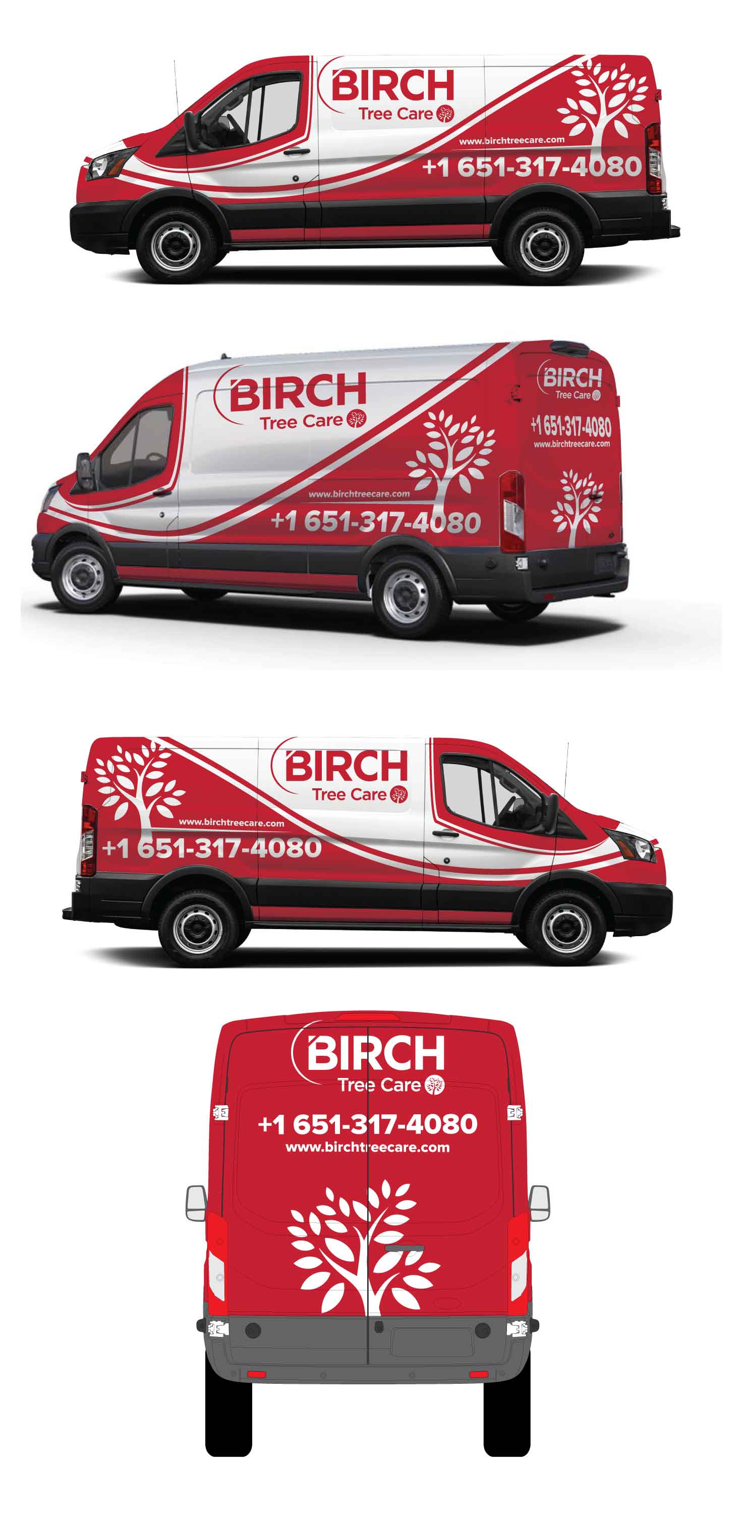 Car Wrap Design by Shumaila Kiran for Birch Tree Care | Design #24704370