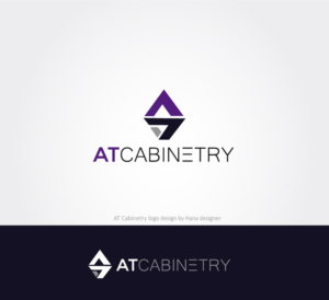 Somehow I would like to show AT Cabinetry or AT Cab something like that in the logo | Logo Design by Hana