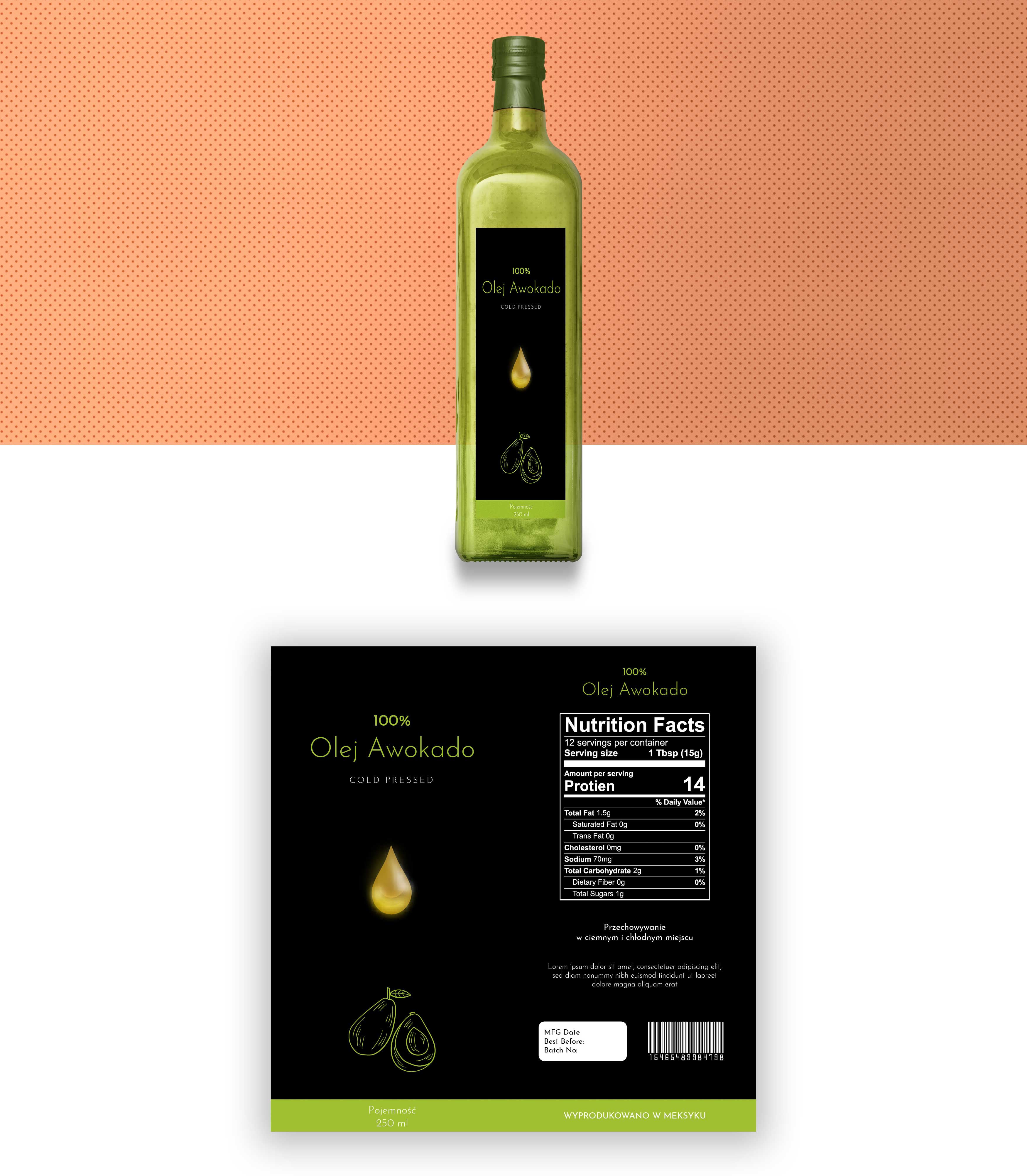 Label Design by Shumaila Kiran for Avocanti | Design #24698259