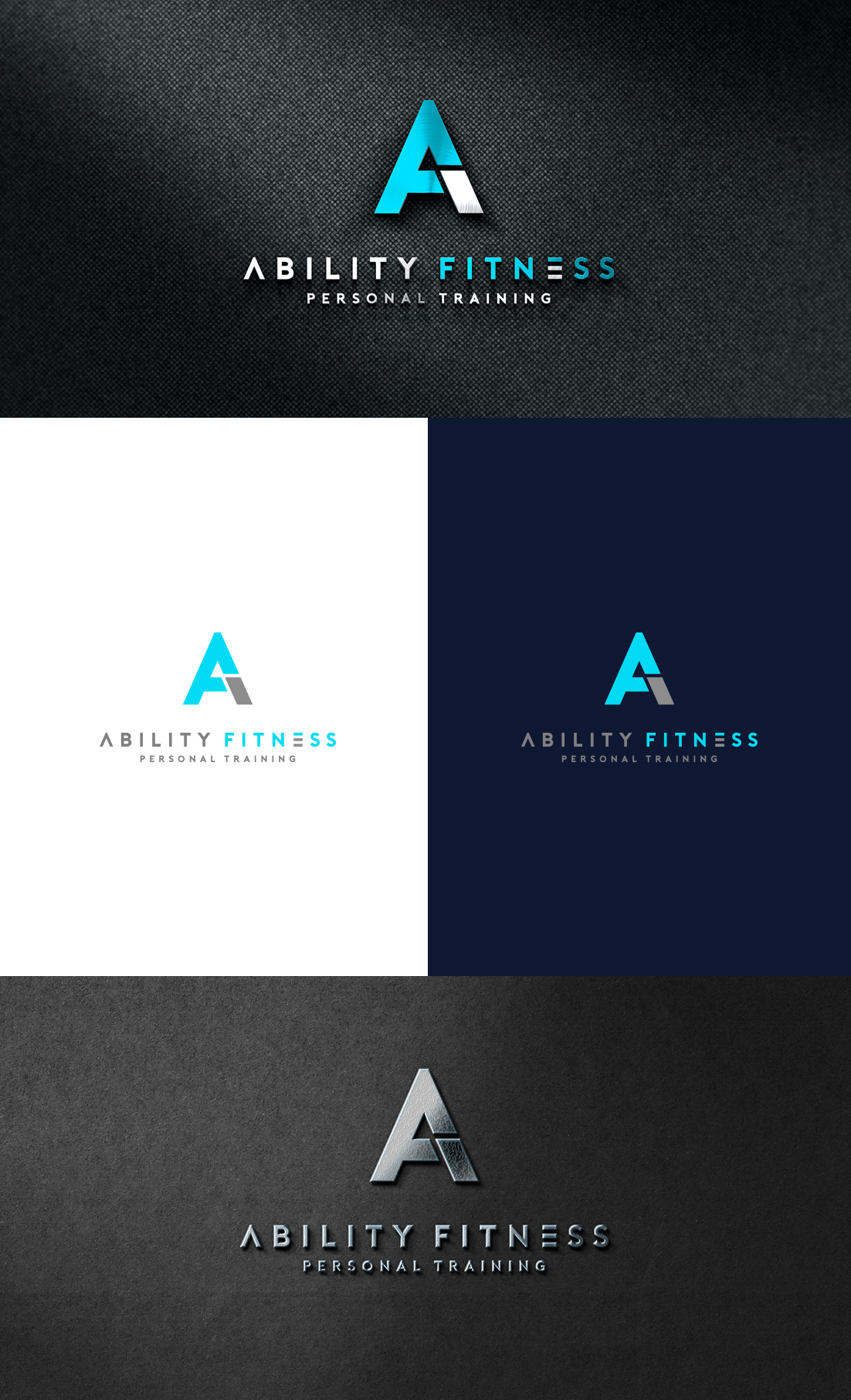 Diseño de Logo por GLDesigns para Ability Fitness Personal Training  | Diseño #24690310
