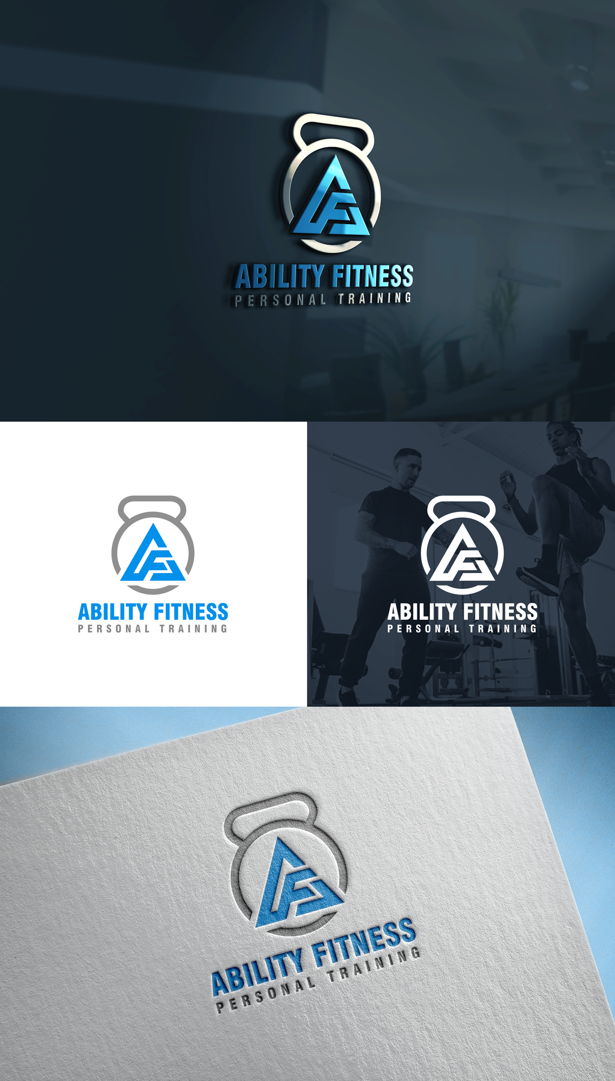 Logo Design by mintcreative for Ability Fitness Personal Training  | Design #24699811