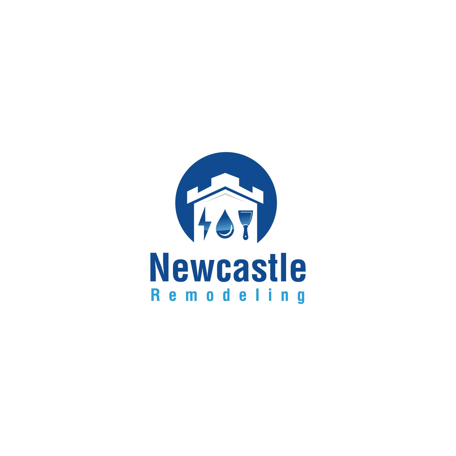 Logo Design by aneesh vs for Newcastle Remodeling  | Design #24721448