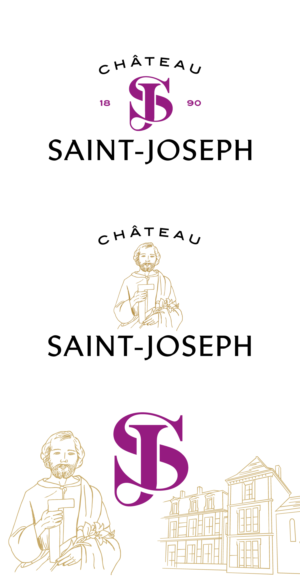 Château Saint-Joseph | Diseño de Logo por grrssn