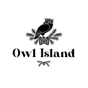 Owl Island | Logo Design by borzoid