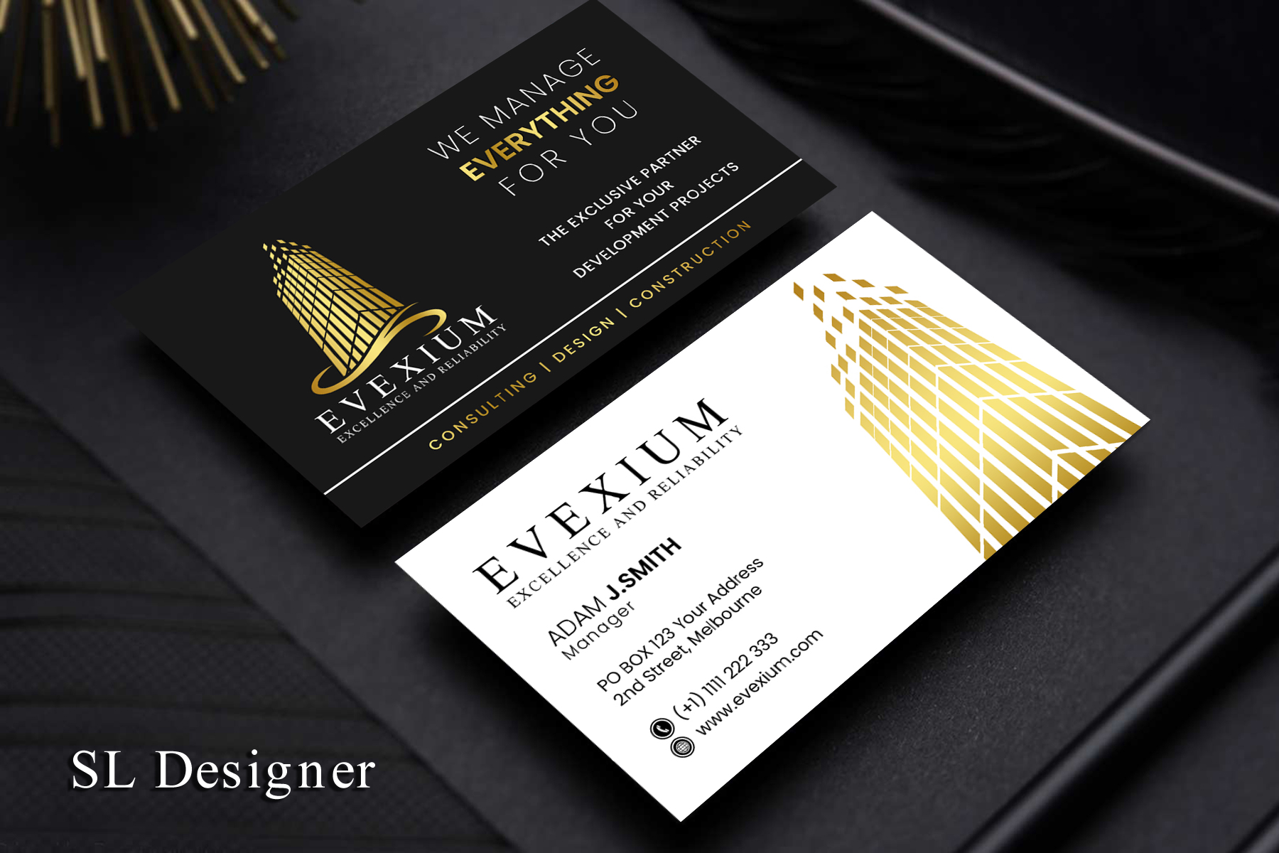 Business Card Design by SL Designer for this project | Design #24717998