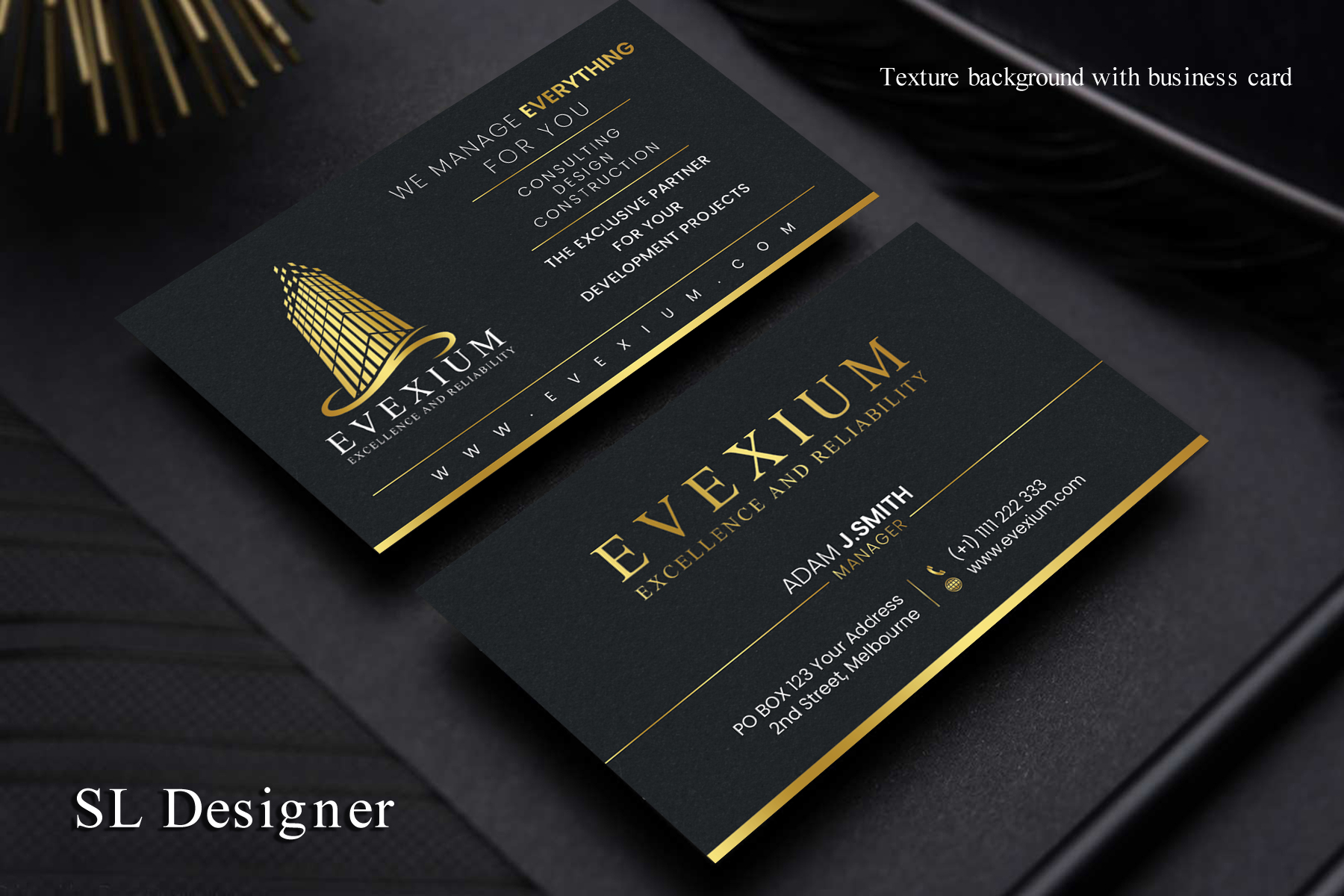 Diseño de Tarjeta de Presentación por SL Designer para este proyecto | Diseño #24718001