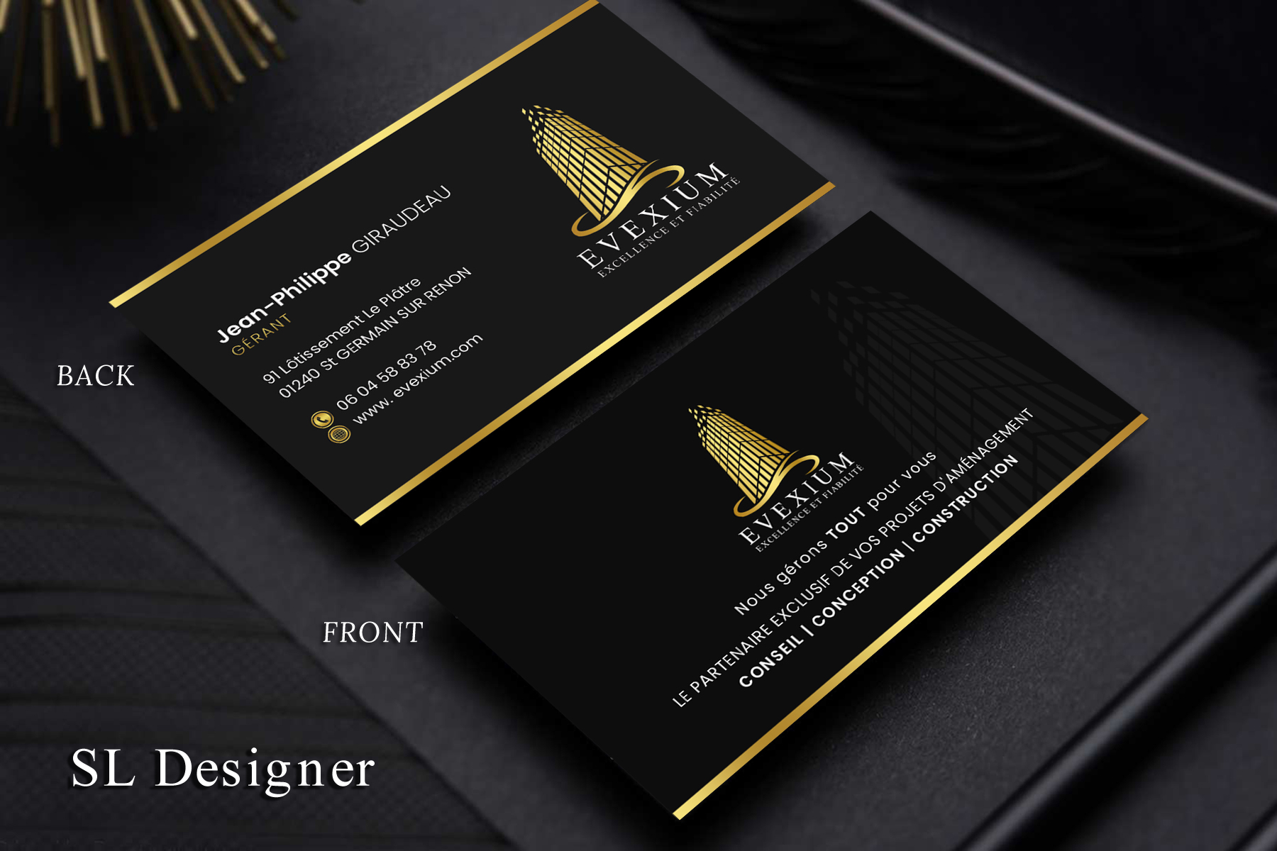 Diseño de Tarjeta de Presentación por SL Designer para este proyecto | Diseño #24726400