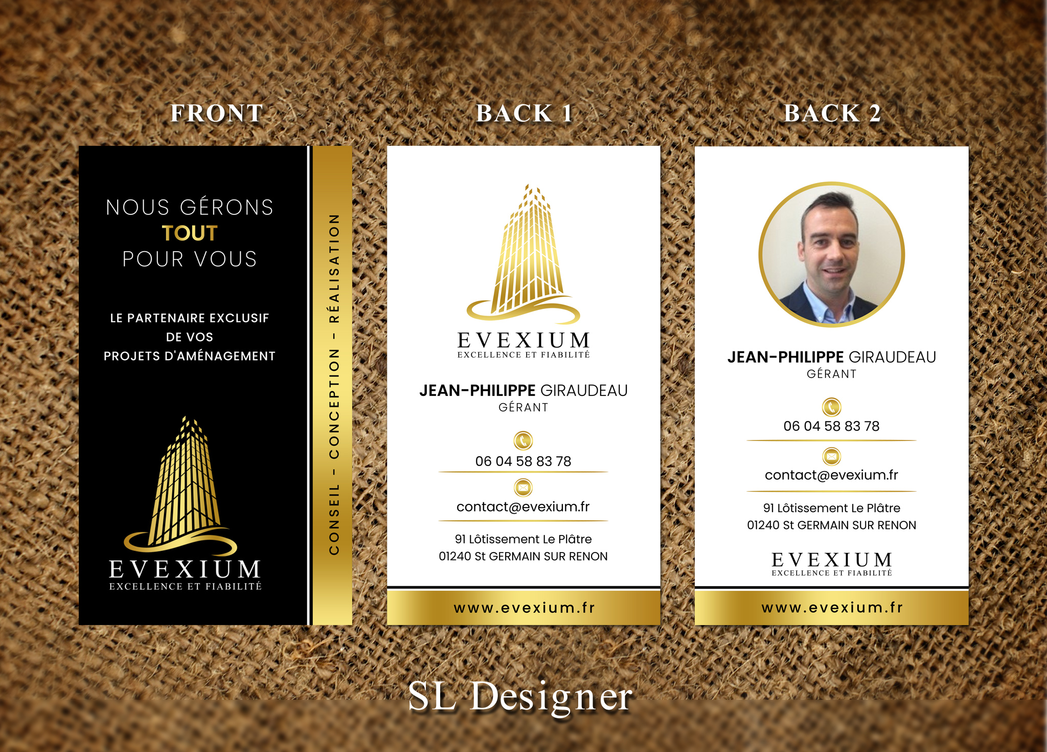 Diseño de Tarjeta de Presentación por SL Designer para este proyecto | Diseño #24750548
