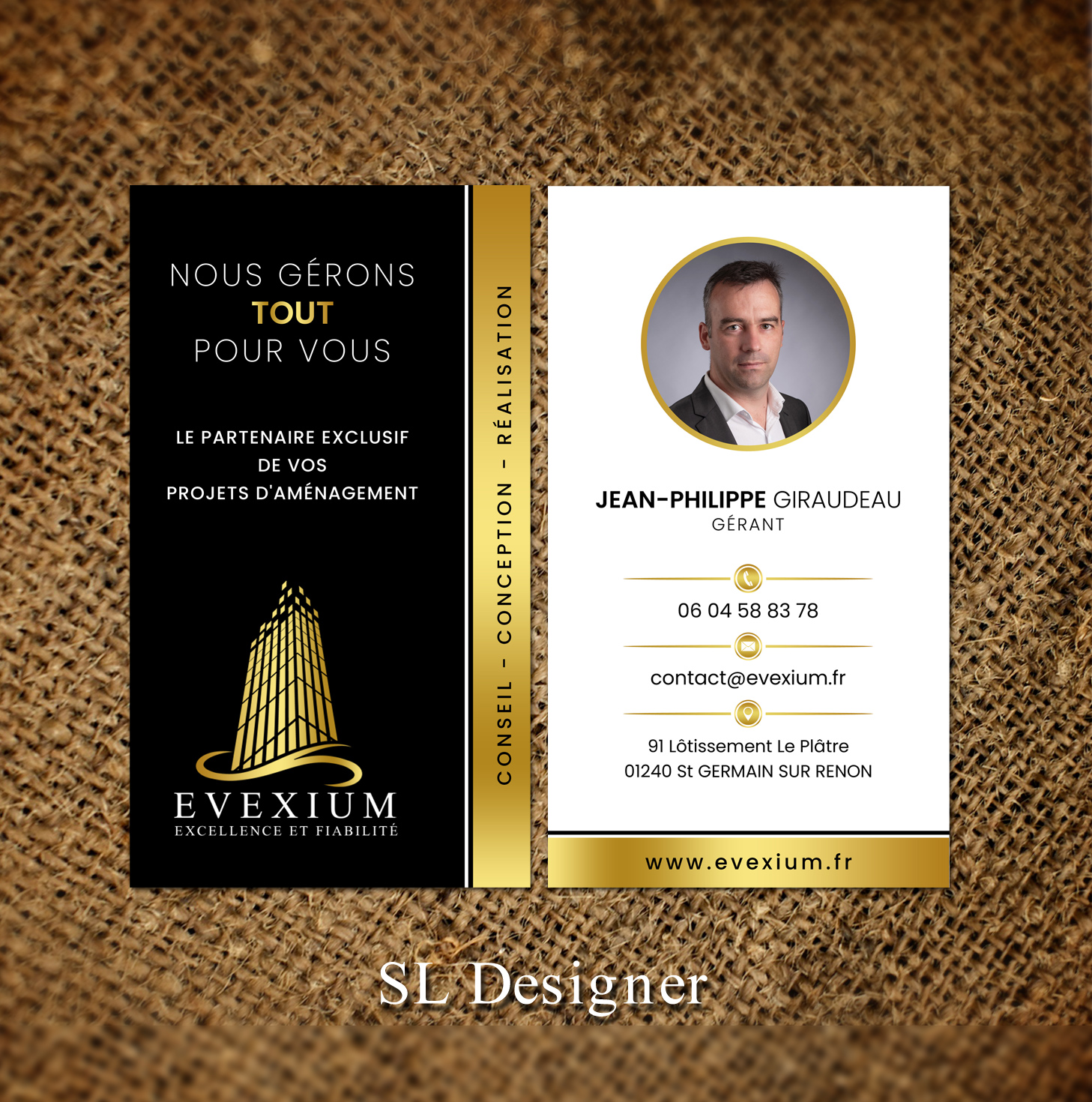 Business Card Design by SL Designer for this project | Design #24757718
