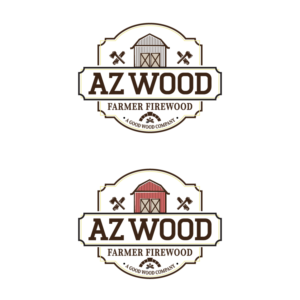 AZ WOOD FARMER FIREWOOD     slogan....A GOOD WOOD COMPANY | Logo Design by TrisDesign
