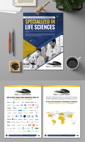 Specialty Chemical Product Line Card Revamp | Diseño de Flyer por SAI DESIGNS