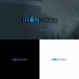 IRONWORKS | Design de Logo par ZiangArt_Studio