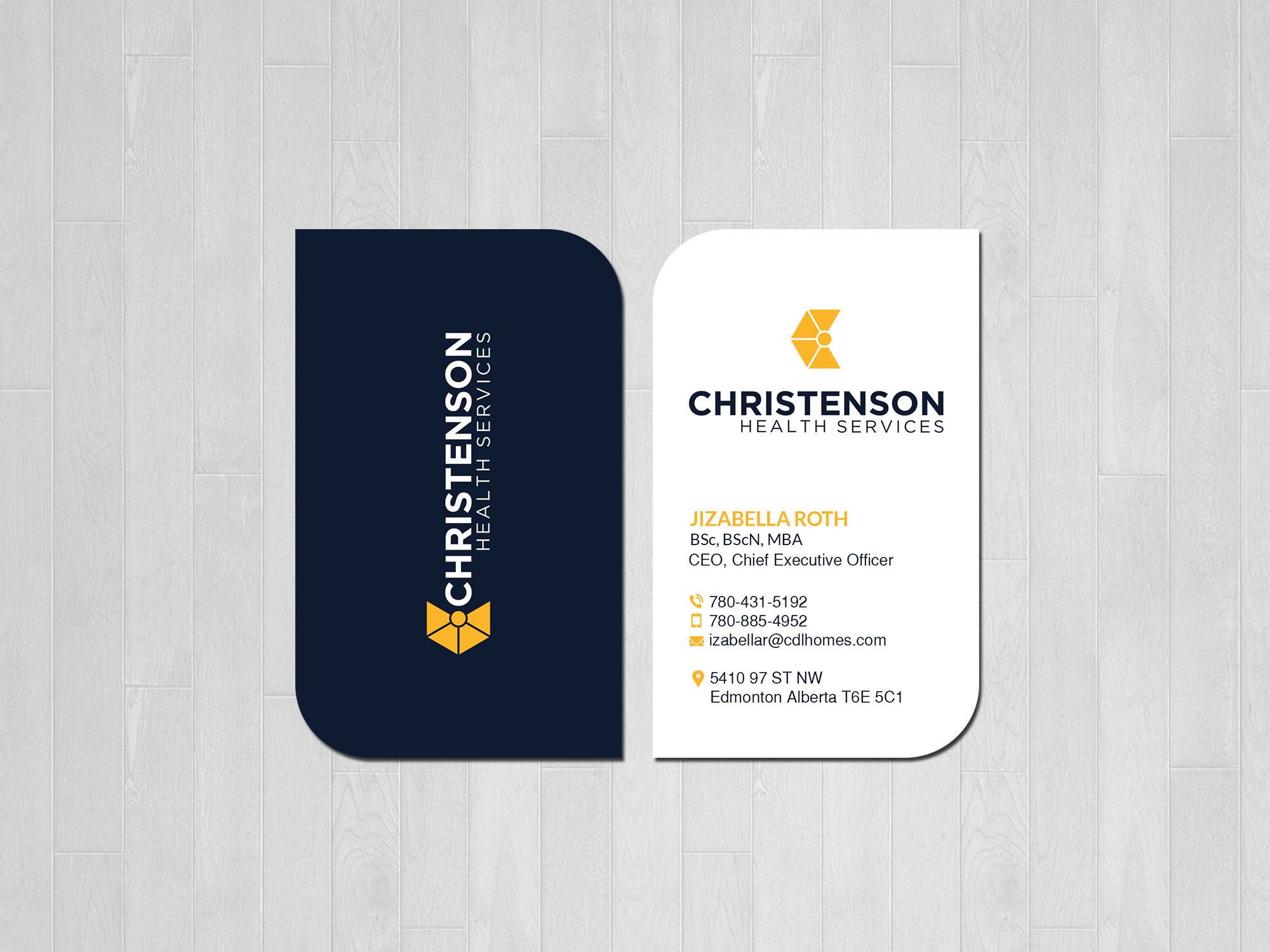 Business Card Design by Creations Box 2015 for this project | Design #24708511