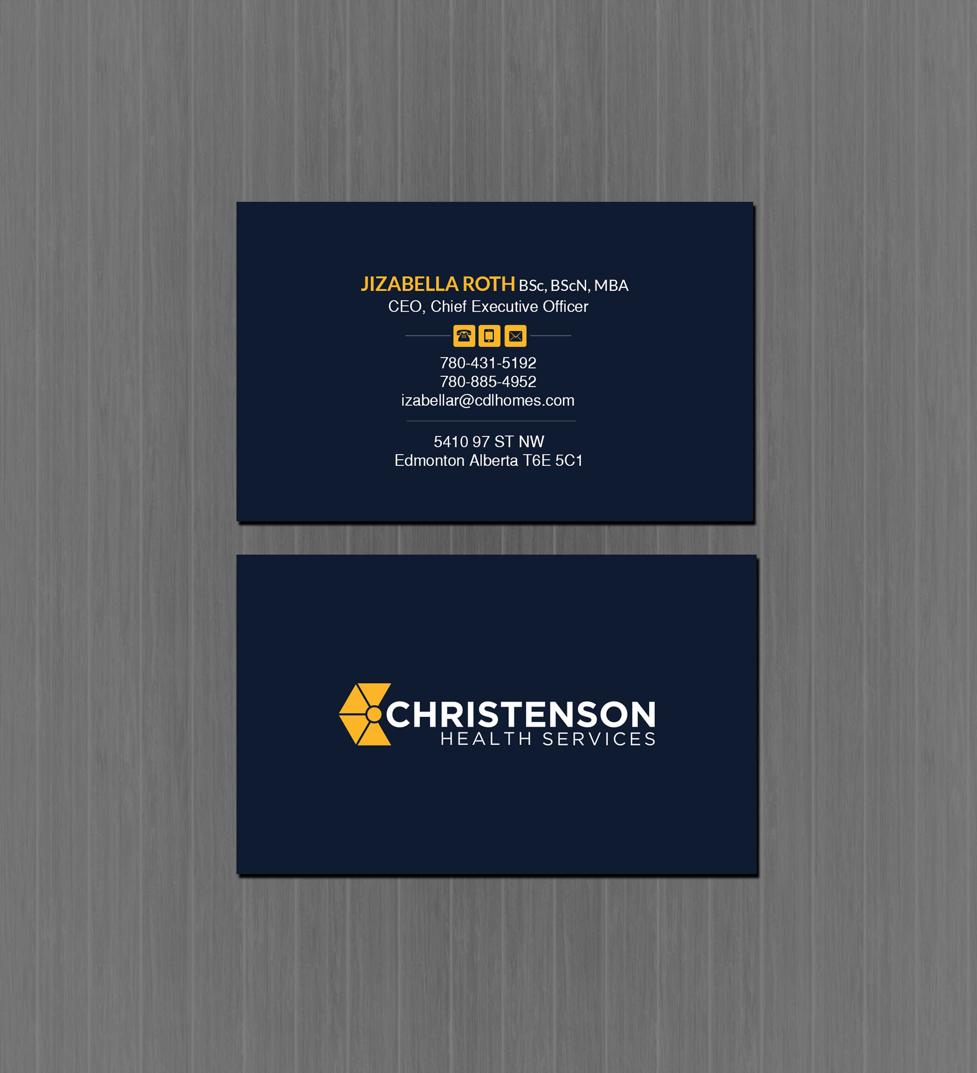 Business Card Design by Creations Box 2015 for this project | Design #24708513