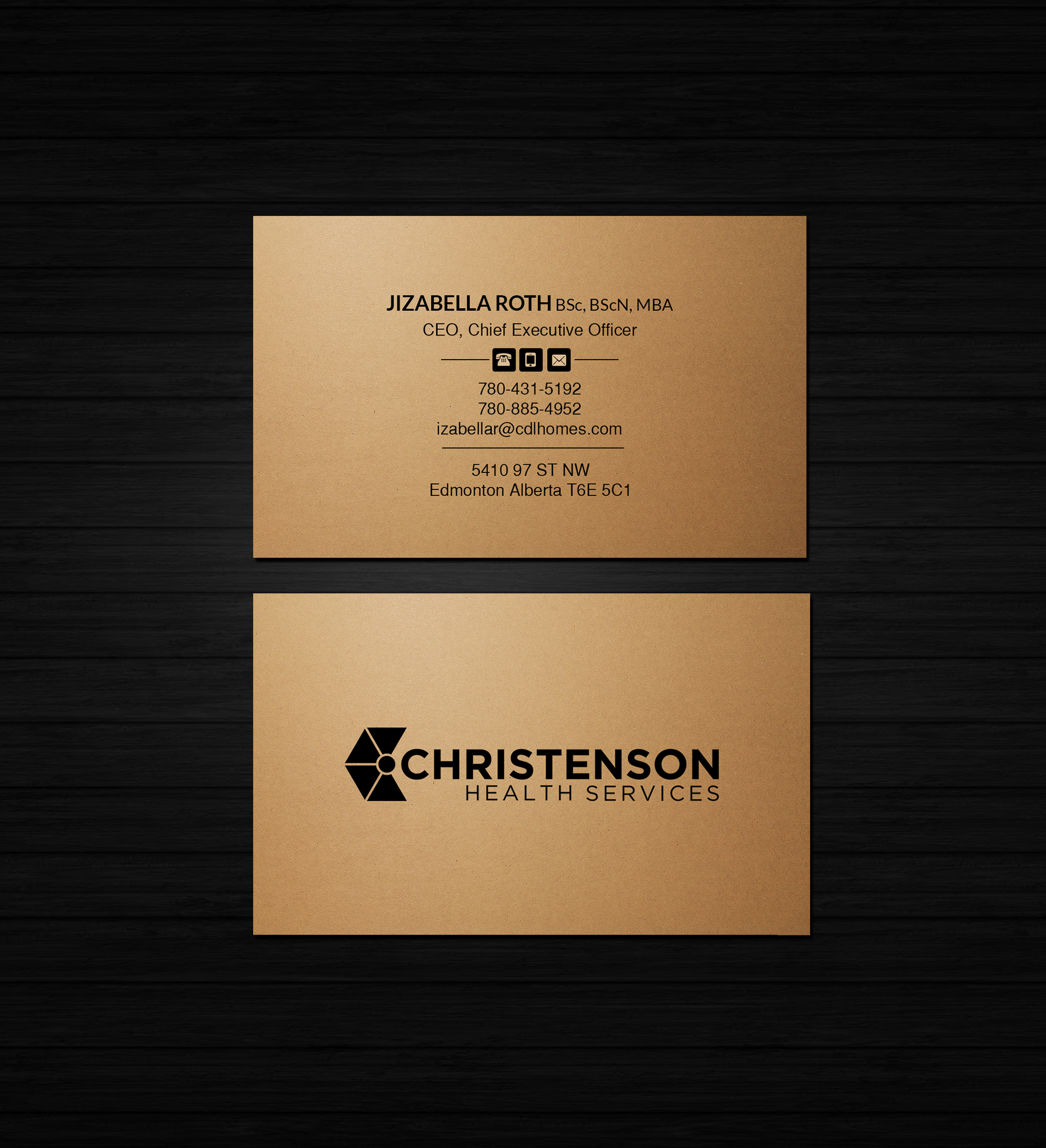 Business Card Design by Creations Box 2015 for this project | Design #24708514