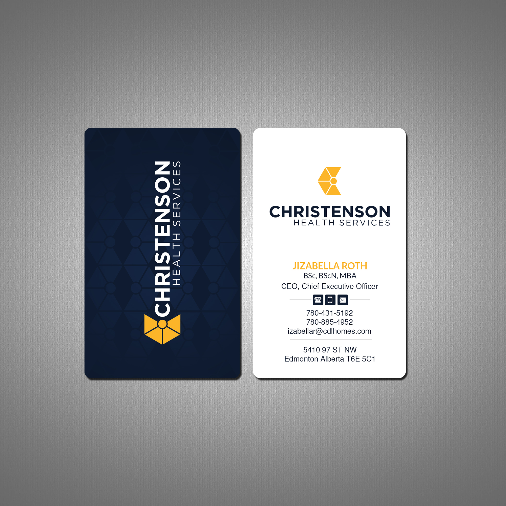 Business Card Design by Creations Box 2015 for this project | Design #24708543