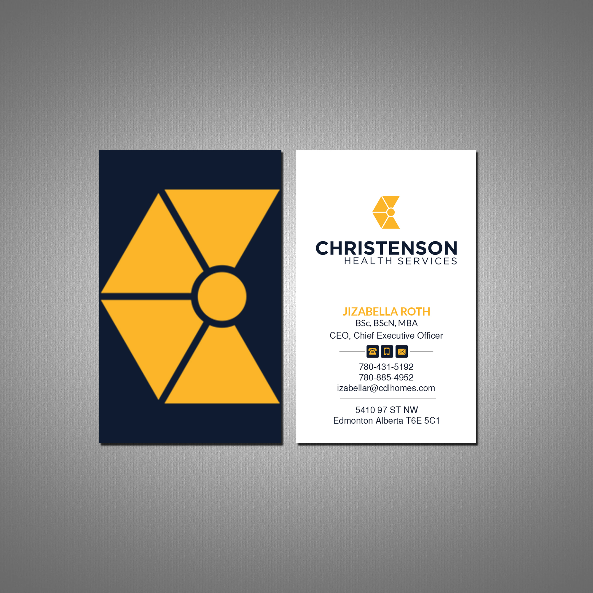 Business Card Design by Creations Box 2015 for this project | Design #24708558