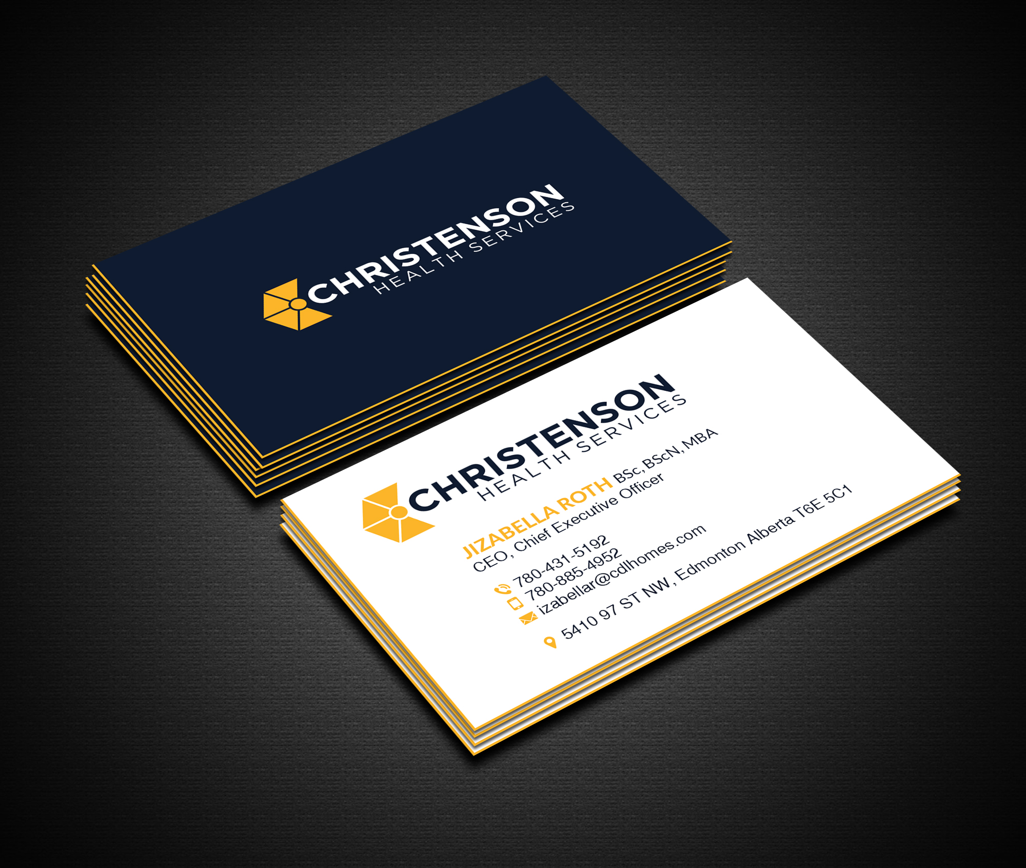 Business Card Design by Creations Box 2015 for this project | Design #24708568