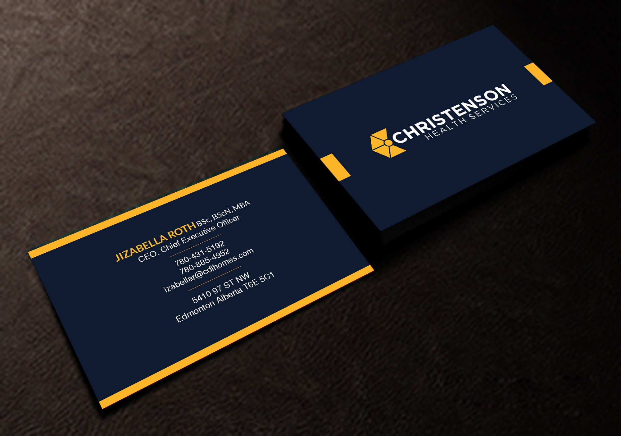 Business Card Design by Creations Box 2015 for this project | Design #24708579