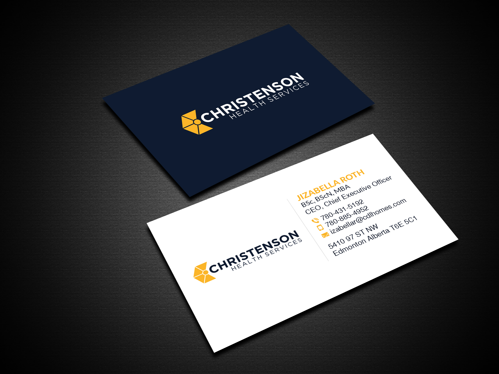 Business Card Design by Creations Box 2015 for this project | Design #24708580