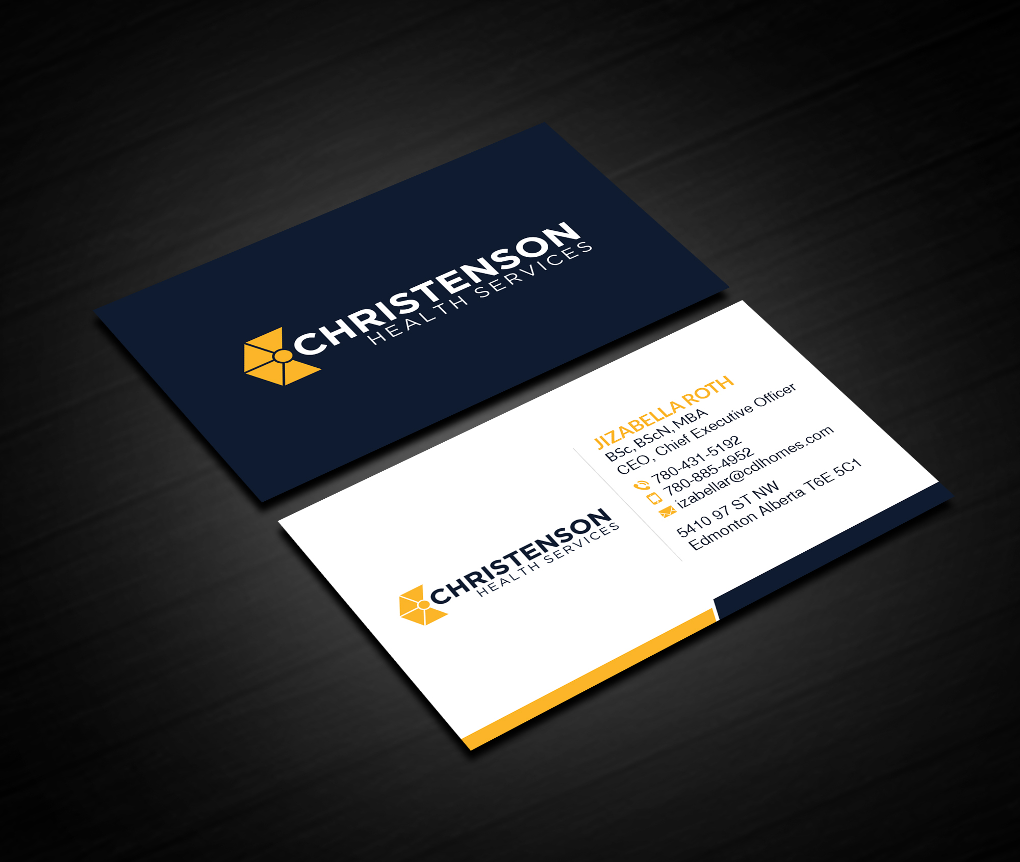 Business Card Design by Creations Box 2015 for this project | Design #24708587