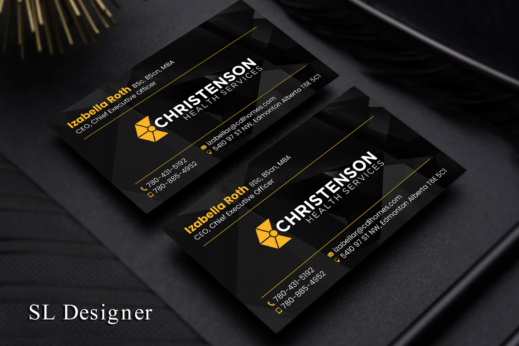 Business Card Design by SL Designer for this project | Design #24691526