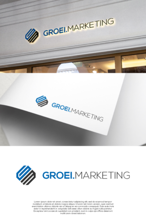groei.marketing (capital or non capital both are possible) | Logo Design by laba tiada henti