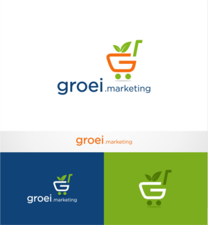 groei.marketing (capital or non capital both are possible) | Logo Design by ZeneFashions